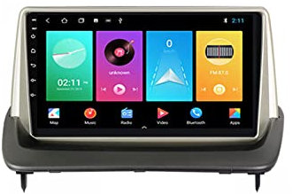 ZYRXRQCDZ 2 DIN-Autoradio 9 Inch Touchscreen Unterstützt Rückfahrkamera/Lenkradsteuerung/FM/Carplay/DSP/4G, Für Volvo S40 C30 C70 2004-2012 Auto Stereo Audio Radio Head Unit,M100s 1g+16g