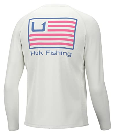 Pursuit Graphic Long Sleeve Shirt, Sun Protect Fishing Shirt