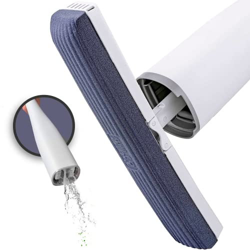 JUPPLIES Fregona Mopa para Limpiar Azulejos y Paredes - Fregona Autoescurrible 360ª Super Absorbente - Fregona Multifuncional para Limpieza - Mopa de Limpieza Diseño Minimalista