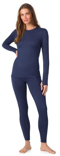 Cuddl Duds Heavyweight 2 Piece Sets Base Layer Thermal Underwear for Women