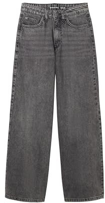 TOM TAILOR Mädchen Kinder Wide Leg Fit Jeans , 10219 - Used Mid Stone Grey Denim, 152