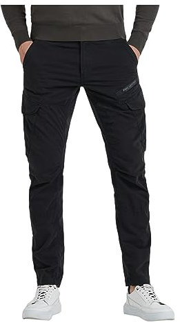 PME Legend Herren Cargohose NORDROP CARGO STRETCH TWILL black schwarz - 33/34
