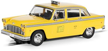 Scalextric C4432 1:32 N.Y.C. Taxi HD - Slotcar, Rennbahn, Auto für Rennbahn, Rennbahnauto, Rennbahn, Kinderspielzeug, Zubehör für Rennbahnen