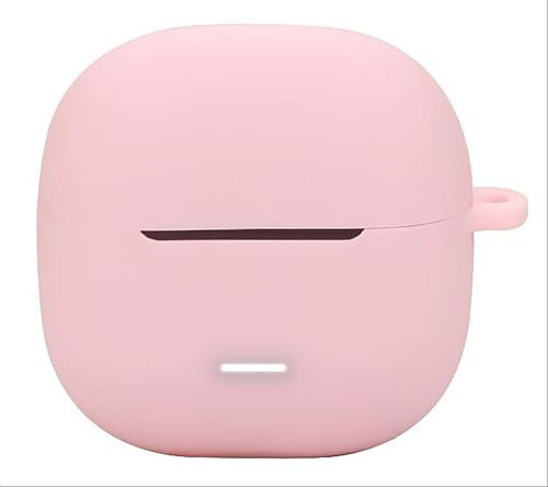 GIOPUEY Funda Compatible con Xiaomi Redmi Buds 6 Lite, Ultradelgado Silicona Case Cover, Anti-caída, Portátil - Rosa