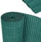 YRHome Brise-vue en PVC stable en forme de W - Brise-vue pour balcon - Avec serre-câbles - Coupe-vent - Résistant aux intempéries - Résistant aux UV - Pour jardin, terrasse, vert