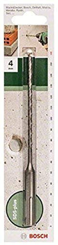 Bosch Accessories 2609255501 Foret SDS-Plus S2 pour Marteau perforateur 160 mm Diamètre 4 mm