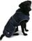 Ancol Muddy Paws All Weather Stormguard Dog Puppy Coat Navy Blue - Waterproof Pet Jacket - Fleece Lining and Chest Protector - Elasticated Neck & Leg Straps - 60 cm Length up to 86 cm Girth - XL