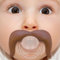 5starwarehouse Baby Schnuller mit Schnurrbartapplikation