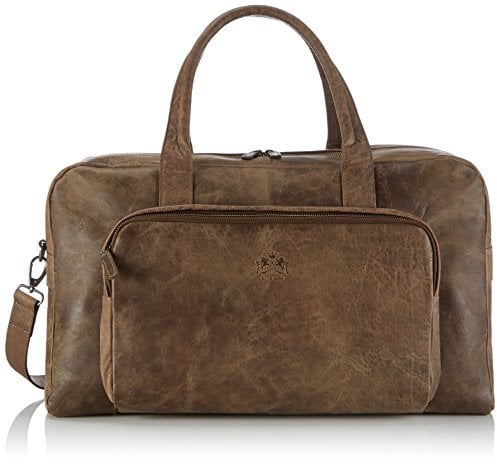 Otto Kern Weekender Raja 23 Unisex-Erwachsene Reisetaschen 52x27x27 cm (B x H x T), Braun(Brown)