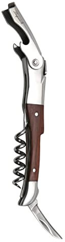 Pradel Excellence - Sommelier Laguiole - Acier Inoxydable et Bois - Lame Coupe-Capsules - Décapsuleur Intégré - Prise en Main Ergonomique - Accessoire de Qualité