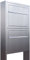Briefkastenanlage, Design Briefkasten Elegance for Two Edelstahl - Bravios