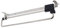 ToniTec Kleiderbügelauszug Kleiderbügel Ausziehbar Für Schrank (1x 250mm)