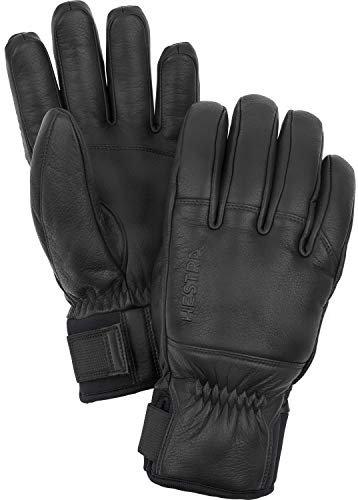 HESTRA Herren Omni 5-Finger Handschuh, Black, EU 9