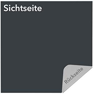 Blechzuschnitt aus verzinktem Stahlblech 0,75 mm farbbeschichtet in RAL 7016 (Anthrazitgrau) - einseitig mit Schutzfolie - 50 x 70 cm (500 x 700 mm)
