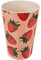 Geschirr Motiv & Artikel wählbar Trinkbecher/Wasserbecher/Malbecher - Erdbeere - 400 ml / 0,4 Liter - BPA frei - mit Deckel - dicht verschließbar - Me..