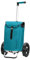 ANDERSEN Einkaufstrolley - Tura Shopper Ortlieb Petrol 49 L Handwagen, wasserdicht, wetterfest, Aluminium, Griff ergonomisch, klappbar, Kugellagerad