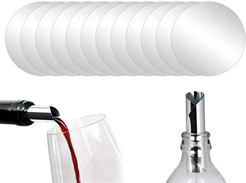 ds. distinctive style Wine Pourer Disc 20 Pieces Pour Spouts Drip-Free Wine Pourers for Wine Bottles