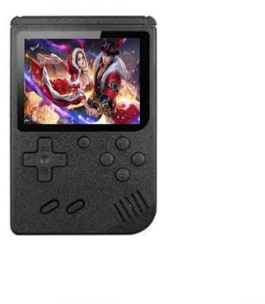 Tiuyii Retro Handheld Game Console - 3.0 Inch Display Screen, Mini Portable Games Console, Black