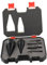 Milageto Set of 6 Firewood Log Splitter Drill Bit Attachment Detachable Screw Cones Wear Resistant