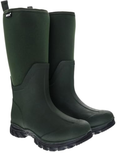 Muds Dovestone, stivali da donna in nero, Verde Foresta Oliva, 41 EU