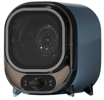 oiakus Secadora Pequeña, Secadora De Condensador Compacta, Mini Secadora Centrifugada Portátil, Secadora con Ventilación De 5 Kg, Uso En Encimera O Montado En La Pared, Capacidad De Carga De