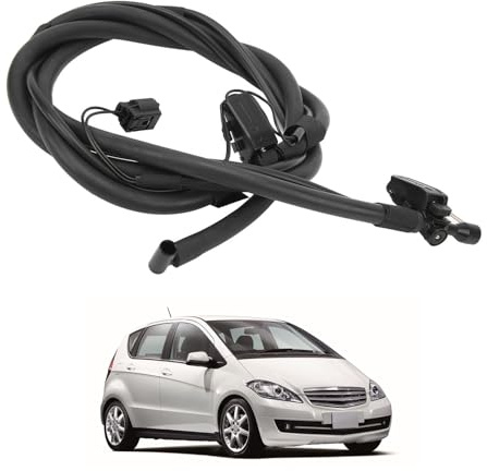 LICHENGTAI Ugelli Lavavetri Riscaldati compatibile con Mercedes-Benz Classe A W169 2004-2012 Ugello Tergicristalli A1698600192, 1698600192 Getti Lavavetri per Parabrezza