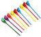 UPKOCH Egg Spoon Race Game Set 9 Pieces Kids Birthday Party Toys Indoor/Great for Kids and Adults Random Color