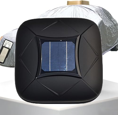 Housse de voiture solaire entièrement automatique, auvent pare-soleil mobile, protection solaire rapide et pratique pour votre voiture, pour berline, SUV, monospace, ouverture et fermeture Black-YL