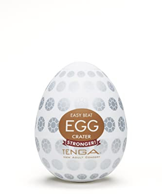 TENGA Egg Crater Einweg-Masturbationshilfe für Männer, Braun