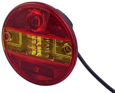 HELLA Rückleuchte - LED - 24V / 12V - Einbau/geschraubt - ECE/ADR/GGVS