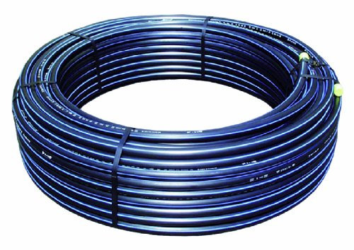 07327004 50 m Ro. PE-HD Rohr silber (sb.) 25x2,3 (PN12,5)