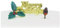 Anniversary House 3pcs Yule Log Decorating Kit Christmas Cake Decorations, Christmas Cake Toppers, Yule Log Decorations, Traditional Non-Edible Decorations, BX120 UK