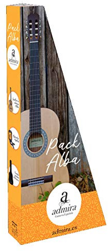 Admira Alba Konzertgitarre 4/4, Natur, 6 Saiten, Nylon, Fichtenholz, Nato, Palisander, Tremolo