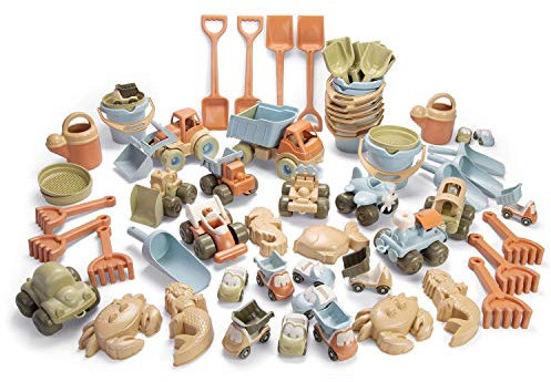Dantoy tiny Bio-Sandkastenset Kinder Outdoor Fun Lernspiel Sandkasten Spielzeug