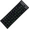 vepoty Russische Buchstaben Tastaturaufkleber Für Notebook Computer Desktop Tastatur Cover Cover Russland Aufkleber