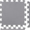 Perpetual Esterilla Puzzle Gimnasio Protector Suelo Acolchado (18 Piezas de 30x30cm / 4 Piezas de 60x60cm + Bordes) Garaje Piscina Exterior Camping Protector Alfombra Goma EVA Caucho Colchoneta