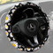 Auto Lenkradhülle Süßes Gänseblümchen Lenkrad Abdeckung Universal Auto Lenkradbezug Schweißabsorber Anti-Rutsch Lenkrad Abdeckung Auto für Damen Universelle Größe 37–38 cm