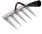 Houe de désherbage Râteau Outil agricole Désherbage Scarificateur Artefact Outils agricoles Outils de dents Clou Jardinage Herse Désherbage Herse Métal