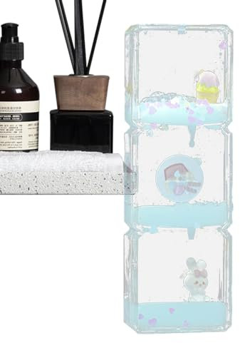 Sablier Liquide, Mouvement Liquide -Jouets sensoriels créatifs Mini sablier Liquide,Sablier en Acrylique Transparent, Horloge à Sable, Jouets apaisants pour l'apprentissage ludique, l'exploration sen