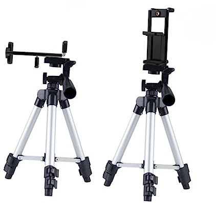 Housoutil 1pezzi Supporto Auto Telefono e Tablet Regolabile Con Piedini Antiscivolo Supporto Per Smartphone Montabile Su Finestrino e Consolle Centrale Nero