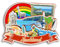Quwsne Refrigerator Magnet Auckland New Zealand Fridge Magnet City Travel Souvenirs Tourist Gifts 3D Classic Landmarks Handmade Crafts Home Decoration -2808