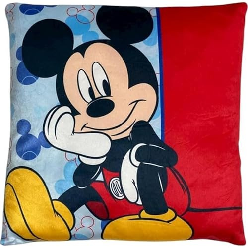 anemone Amazon-optimierte Beschreibung – Kissen Disney 38 x 38 cm – weiche Velours-Haptik, 100 % Mikrofaser (Mickey)