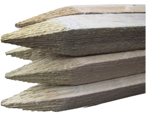 Suregreen 10 Pack x 1.5m Garden/Tree stakes 32x32mm square sawn tanalised wooden post. 5ft/5'