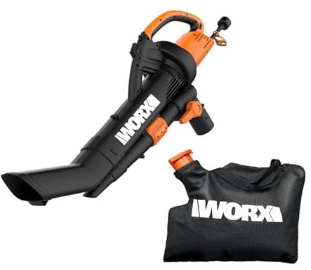 WORX WG509 TriVac Soffiante/Mulcher/Vacuum elettrico