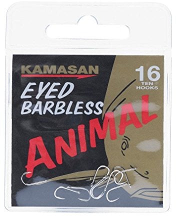 Kamasan Animal Fishing Hooks - Size 16, One Size