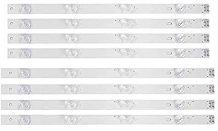 SUNXK Striscia di retroilluminazione a LED 4 lampadine for TV da 42 Pollici LG 42GB6310 42LB5500 42LB550V 42LB561V 42LB570V 42LB585V 42LB5800 42LB580N 42LB5700 (8 Pezzi)