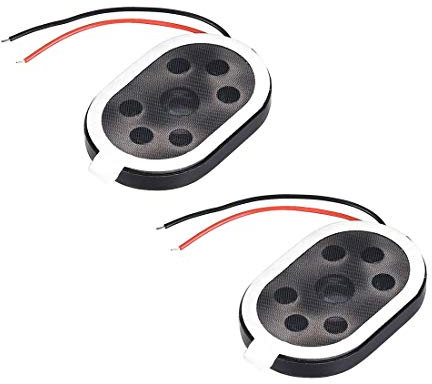 NA 1.5W 8 Ohm Mini Replacement Speaker DIY Speaker 20mmx30mm 2pcs