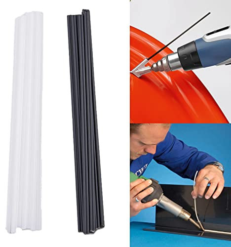 BAOSROY Tiges Soudage,20pcs Baguette Soudure,Fils à Souder,Baguette Soudure Plastique,Baguette Soudure PVC,Tige de Soudage Plastique,Outil de Soudage Sticks,pour Le Soudage en Plastique