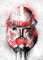 Displate Offiziell Star Wars MetallPoster Magnetische Befestigung Inklusive Lizenziert Bilder Hochwertiges Poster Star Wars - Helmets Graffiti - Shock Trooper Graffitti Poster 45 cm x 32 cm