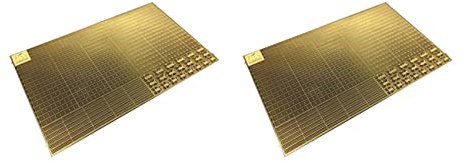 IGUATU 2X Photo-Etched PE Handrail & Ladder for 1/700 Model Ship CYPE005 Universal PE Railing Ladder Escalator
